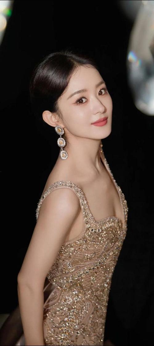 赵丽颖美图背景,赵丽颖美图背景下的时尚魅力解析